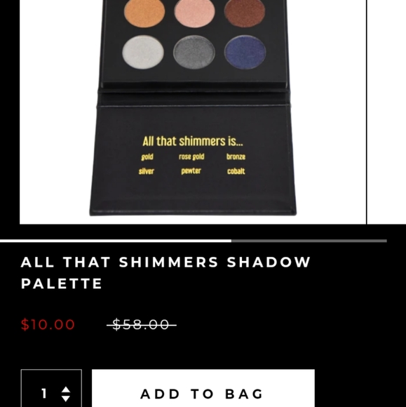 All That Shimmers Eyeshadow Pallette - Picture 4 of 9